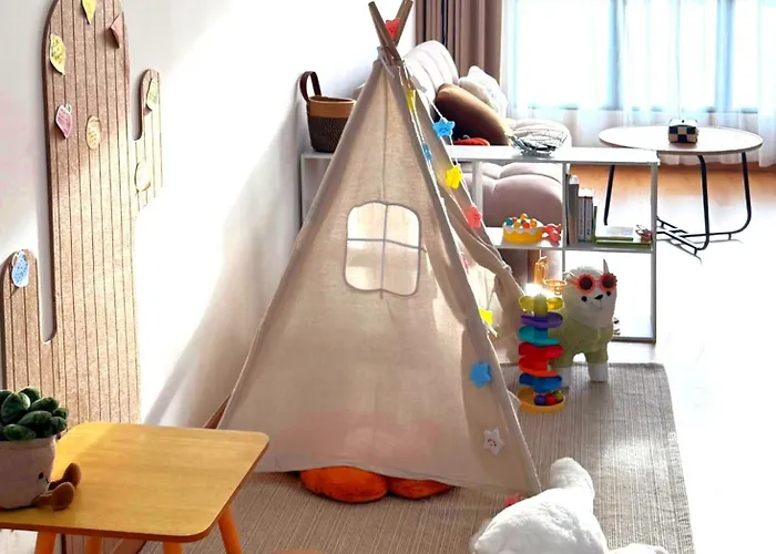 Splashmania Gamuda Cove Homestay With Projector And Tent Klia Banting
